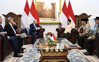 Prabowo Dapat Surat Khusus dari Presiden Palestina