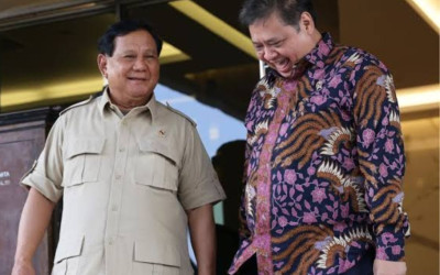 Airlangga Lapor IHSG Anjlok ke Prabowo