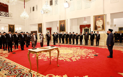 Presiden Prabowo Lantik 31 Duta Besar