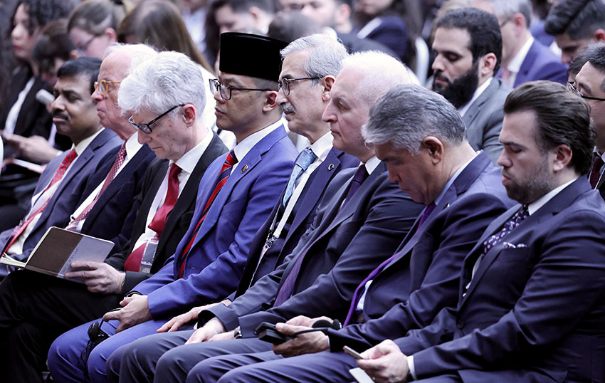 Presiden Prabowo hadiri Antalya Diplomacy Forum di Antalya, Turki, Jumat (11/4). [Tim Media Presiden]