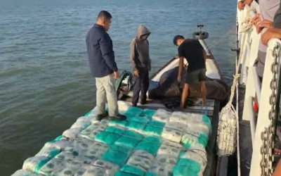 Bakamla Gagalkan Penyelundupan Beras dan Gula Pasir Subsidi dari Malaysia