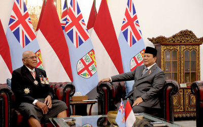 Presiden Prabowo Ajak Fiji Latgab Bersama Indonesia