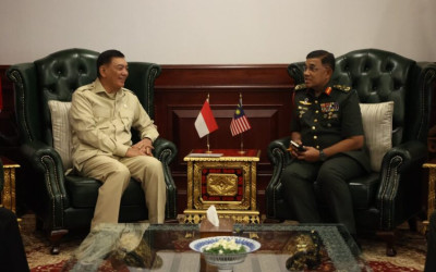 RI-Malaysia Perkuat Kerja Sama Pertahanan