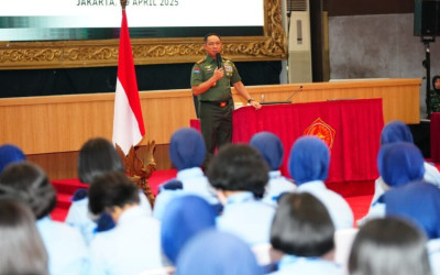 Panglima TNI Gembleng 368 Siswa SMA Taruna Nusantara tentang Nasionalisme