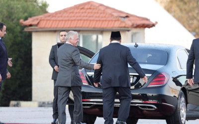 Momen Akrab Prabowo Subianto Disopiri Raja Abdullah II Yordania