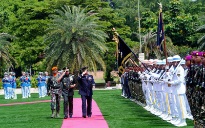Panglima TNI Terima Kepala Staf Gabungan Pasukan Bela Diri Jepang