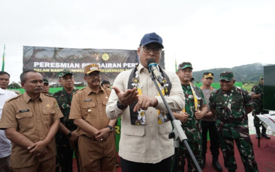 Wamentan Sudaryono Sebut TNI Berperan Besar Wujudkan Swasembada Pangan