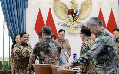 Presiden Prabowo Menerima 19 Pengusaha Korea Selatan