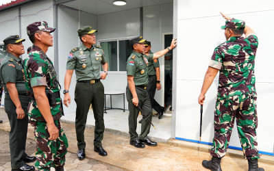 Panglima TNI Tinjau Fasilitas Prajurit