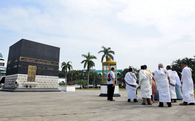 Manasik Jamaah Calon Haji di Pondok Gede