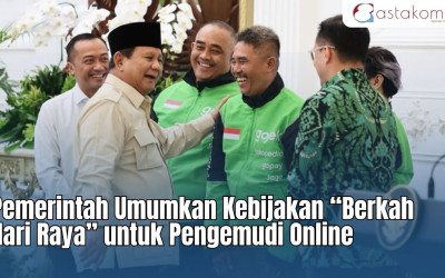 Pemerintah Umumkan Kebijakan “Berkah Hari Raya” untuk Pengemudi Online