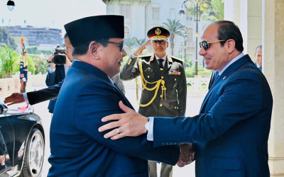 Presiden Prabowo Bertemu Presiden Mesir