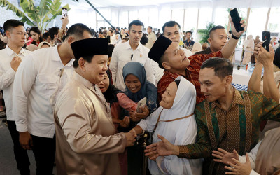 Presiden Prabowo Gelar Griya Idul Fitri 1446 H