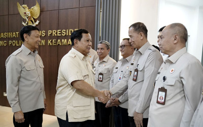 Presiden Prabowo Meninjau Kantor Penasihat Khusus Presiden