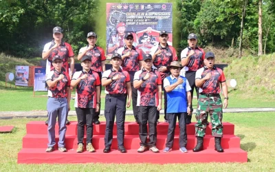 Grup 2 Kopassus Gelar Kejuaraan Menembak IPSC Level II 2025