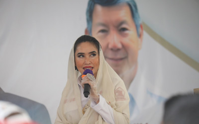 Misrayanti Gerindra Utus Tim Salurkan Bantuan ke Posyandu Ragunan