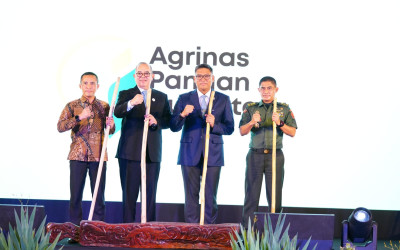 Aster Panglima TNI Hadiri Peluncuran PT Agrinas Pangan Nusantara