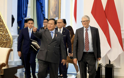 Bill Gates Bertemu Para Pengusaha Indonesia