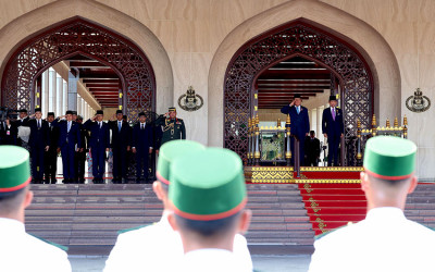 Presiden Prabowo Tiba di Brunei