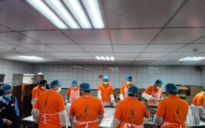 Cegah Potensi Risiko Penyakit, Tim Sanitasi KKHI Madinah Rutin Lakukan Inspeksi