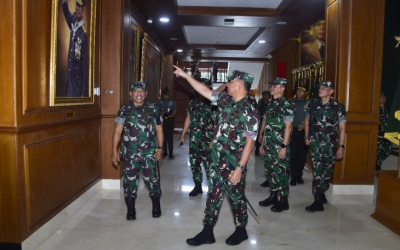 Panglima TNI Tinjau Kesiapan Akmil Sambut Presiden Prancis