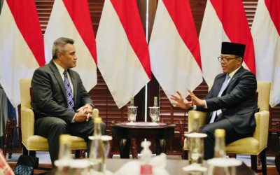 Menlu RI - Dubes New Zealand Perkuat Kemitraan di Pasifik dan ASEAN