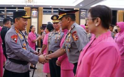 Empat Perwira Brimob Naik Pangkat