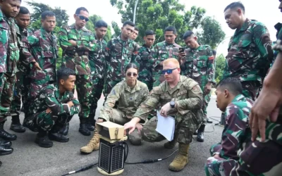 TNI AU-US Air Force Gelar Kesiapsiagaan Sistem Penerangan Darurat