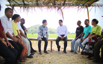 Dampingi Wapres Gibran ke NTT, Mentan Tegaskan Komitmen Terus Dorong Kemajuan Pertanian