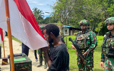 Eks OPM Berikrar Setia Kembali ke NKRI