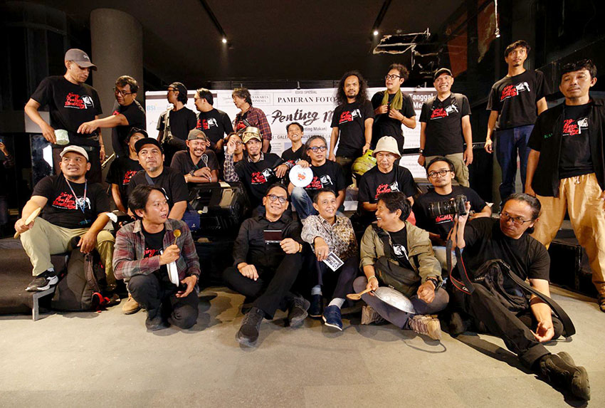 Pameran foto PFI di di Art Gallery Gelanggang Inovasi dan Kreativitas (GIK) Universitas Gadjah Mada (UGM), Jogjakarta, Kamis (1/5). [astakom/PFI Jogjakarta]