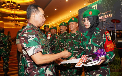 Dorong Sinergi Indonesia Emas, Panglima TNI Apresiasi Peran Babinsa Kodam V/Brawijaya