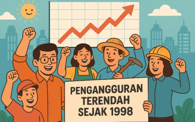 Tingkat Pengangguran Terendah, Lapangan Kerja Makin Terbuka Lebar