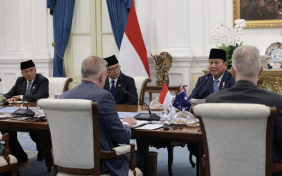 Presiden Prabowo Adakan Pertemuan dengan PM Australia