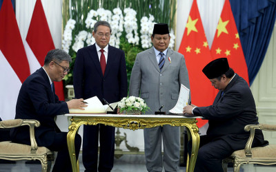 Pertemuan Bilateral Indonesia-China