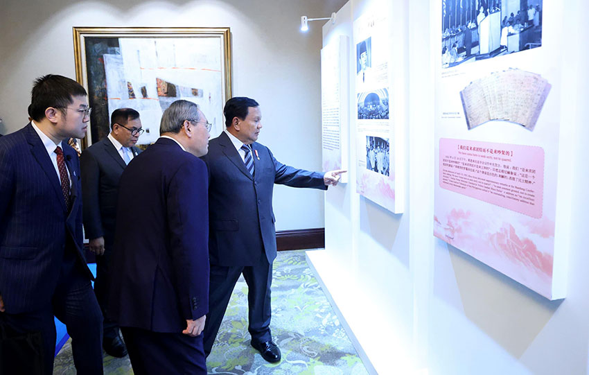 Presiden Prabowo Subianto menghadiri Indonesia-China Business Reception 2025 di Jakarta, Sabtu (24/5). {Tim Media Presiden]