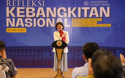 UGM Luncurkan Formasi 3 Jari dan Tagline Baru ‘Merakyat, Mandiri, Berkelanjutan’