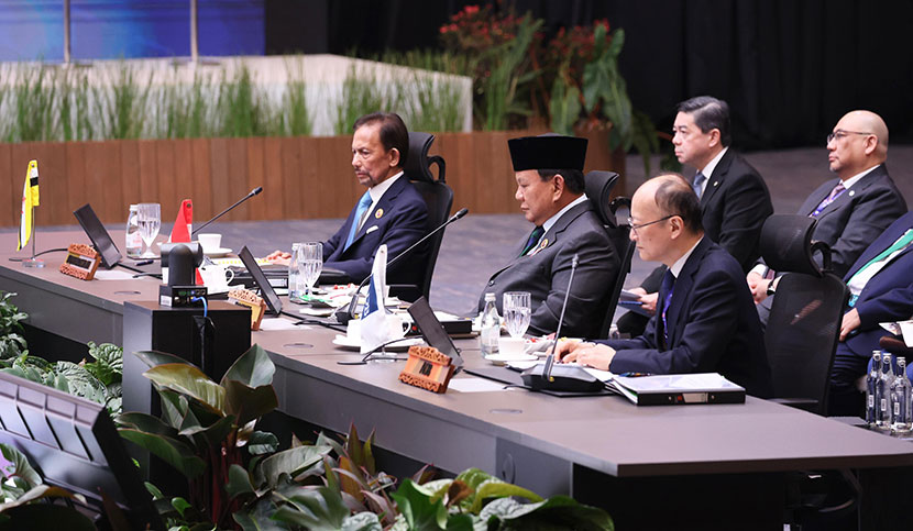 Presiden Prabowo menghadiri KTT ke-16 BIMP-EAGA di Kuala Lumpur, Malaysia, Selasa (27/5). [Tim Media Presiden]