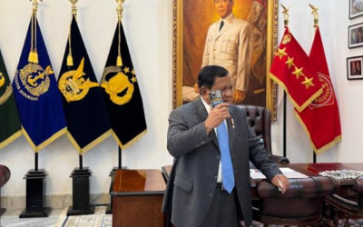 Presiden Prabowo Ucapkan Selamat kepada PM Baru Singapura