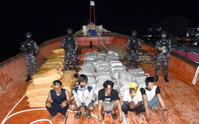 TNI AL Gagalkan Penyelundupan Narkoba Senilai Tujuh Triliun