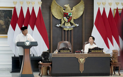 Prabowo Tetap Merendah Meski Dipuji Bill Gates soal MBG