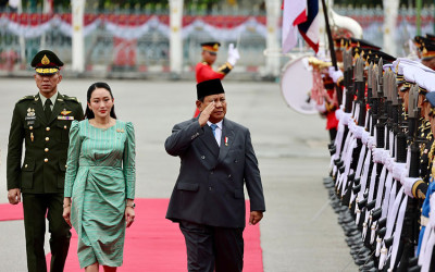 Prabowo Serukan Gencatan Senjata Palestina dan Perdamaian Myanmar