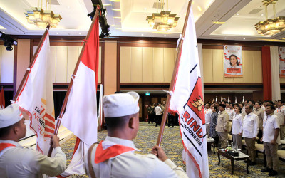 Presiden Prabowo Hadiri Kongres TIDAR