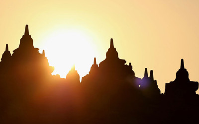 Puncak Tri Suci Waisak Diadakan di Kawasan Candi Borobudur