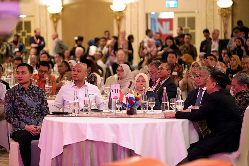 Wamendag Dyah Roro Esti memberikan sambutan dalam Kick Off Meeting Misi Ekonomi Belanda, Jakarta, Senin ( 16/6 ). [astakom/Kemendag]
