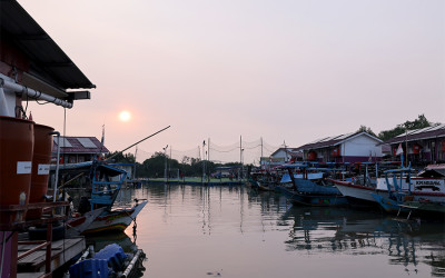Rumah Panggung dan Rumah Apung Muara Angke