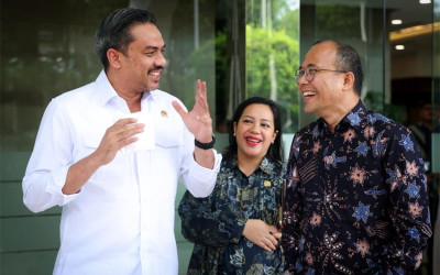 Maman Abdurrahman Hadiri Rakortas Bahas Percepatan MBG