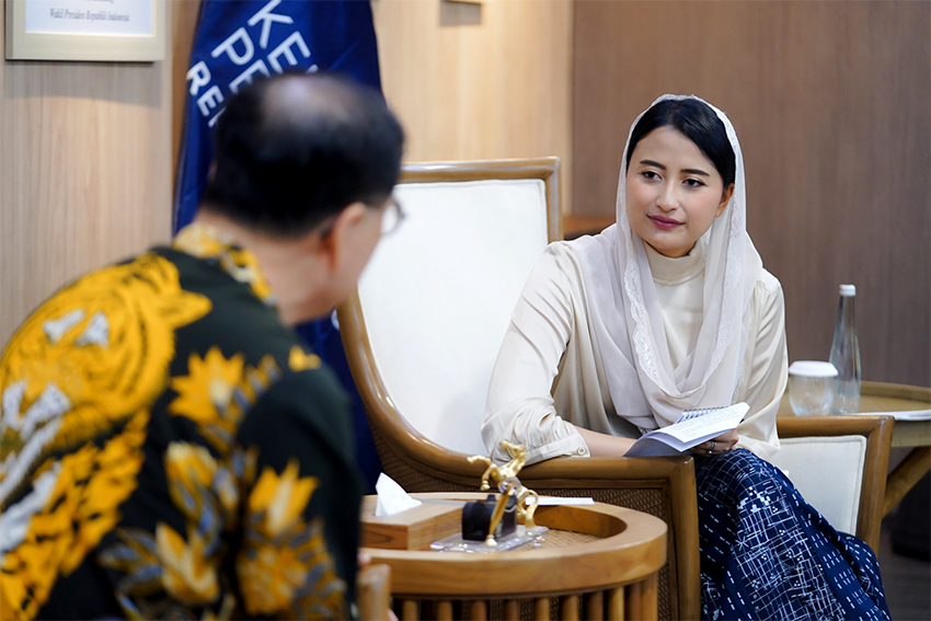 Wamendag Dyah Roro Esti menerima kunjungan Presiden KOCHAM di Jakarta, Kamis (19/6). [astakom/Kemendag]