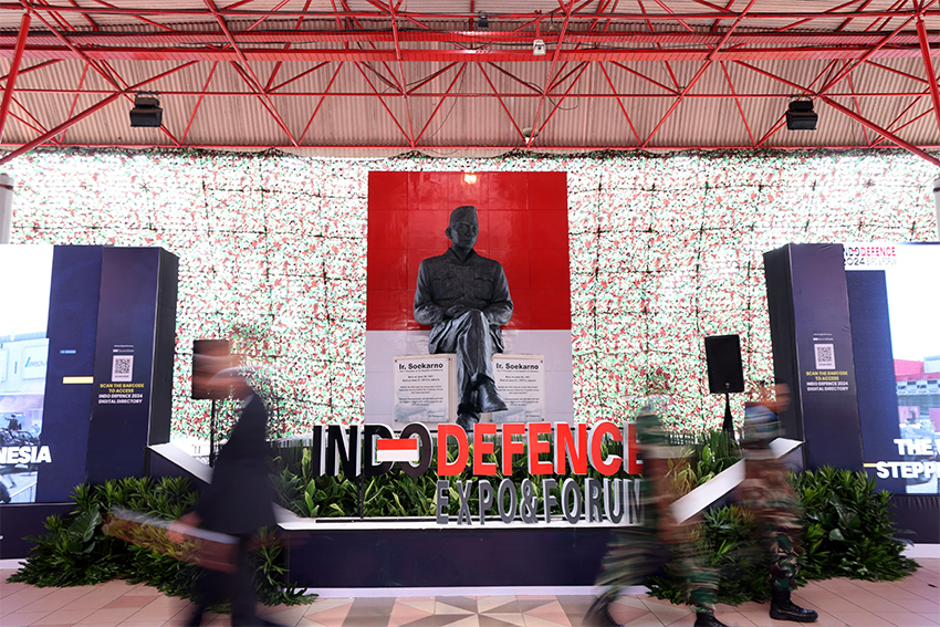 Presiden Prabowo menghadiri Indonesia Defence 2025 di JIExpo, Jakarta, Rabu (11/6). [Tim Media Presiden/Andi M Ilham]