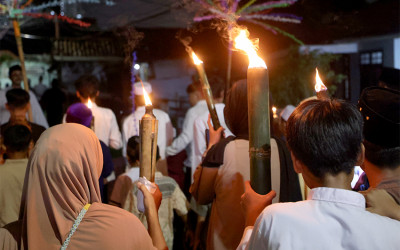 Pawai Obor Sambut Tahun Baru Islam 1447 Hijriah